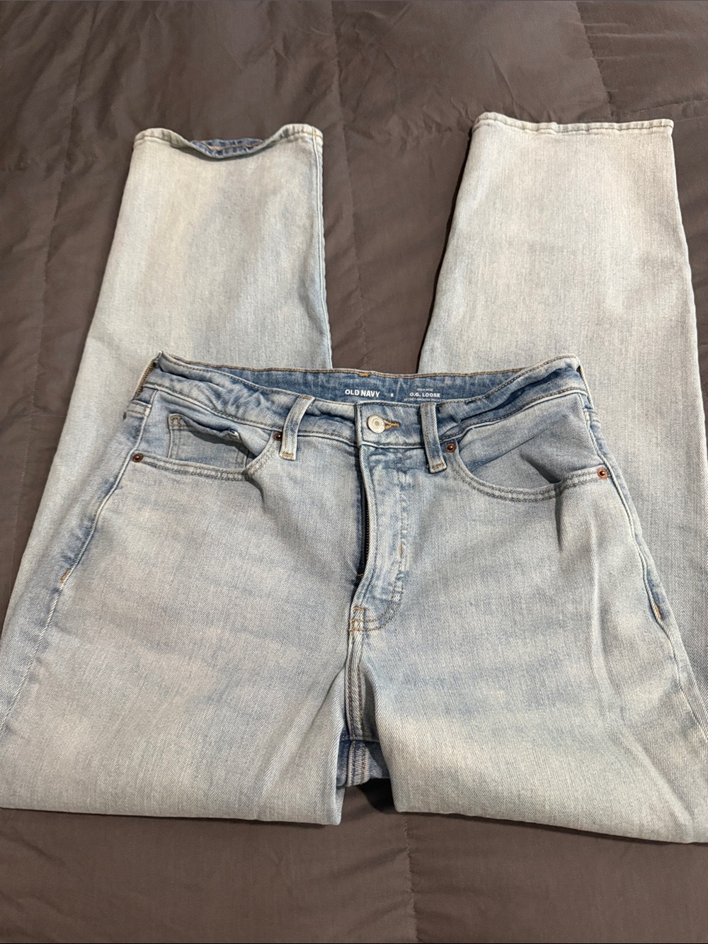 Old Navy Light Wash Straight Leg Jeans